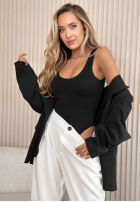 Body na ramiączkach Hold My Heart čierne