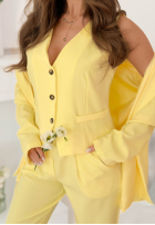 Krátka elegancka Vesta ružová