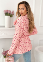 Kwiecista Sako z paskiem i różą Macarena žltá