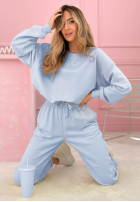 Tepláková súprava Mikina i Nohavice Denise banánový