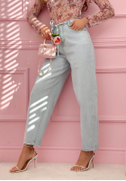 Nohavice džínosové balloon Michelle svetlomodré