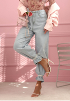 Nohavice džínosové balloon Michelle svetlomodré