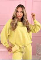 Tepláková súprava Mikina i Nohavice Denise banánový