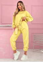 Tepláková súprava Mikina i Nohavice Denise banánový