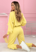 Tepláková súprava Mikina i Nohavice Denise banánový