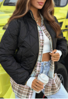 Krátka Prešívaná Bunda Mirella čierna