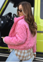 Krátka Prešívaná Bunda Mirella čierna