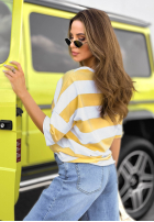 Nohavice džínosové mom fit Tabitha modré