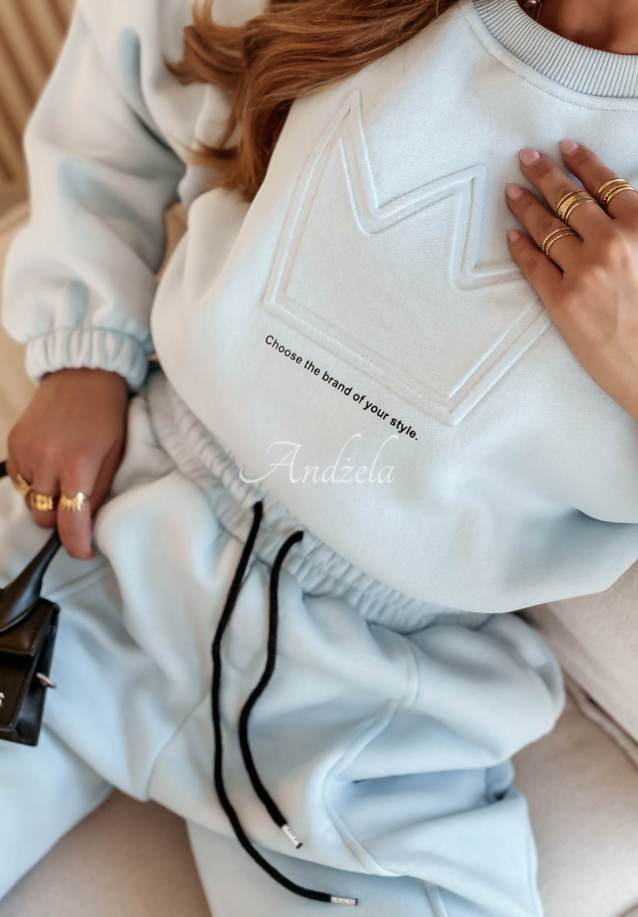 Tepláková súprava Queen blankytný