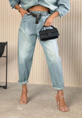 Dž&iacute;nsy balloon Alessia svetlomodr&eacute;