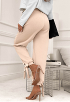 Nohavice dresowe masełko Comfy & Trendy béžové