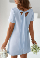 Šaty mini z kokardą Mariette žltá