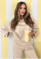 Tepláková súprava Remember About You ecru