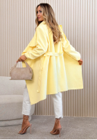 Kabát Not By Chance Biela