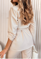 Súprava Sako i Nohavice Old News ecru