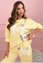 Tepláková súprava Mastermind žltá