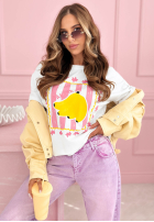 Tričko z nadrukiem Hey Banana Biela