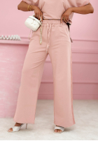 Tepláková súprava z koronką Lacy Actions ružový