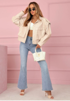 Nohavice džínosové dzwony Luciana modré