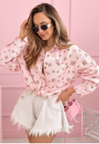 Kwiecista Košeľa Avalora ecru