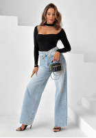 Body z chokerem Dreamy Day žlté