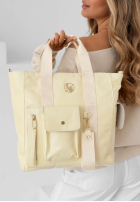 Skórzana Kabelka Georgina púdrovo ružová