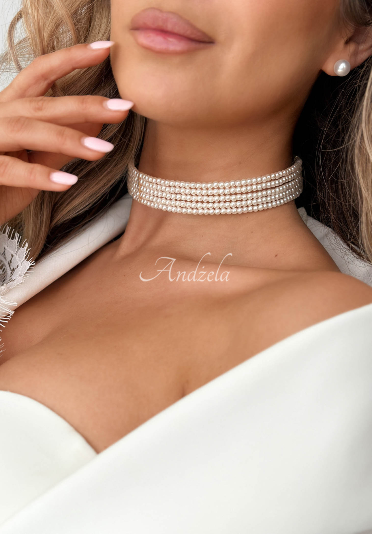 Náušnice perličky Peral Elegance zlaté