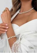 Náramok z perłami Pure Pearl zlatá