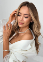 Náhrdelník z pereł Pearl Harmony zlatý