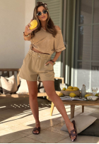 džínosové Kraťasy  Safari Trip žlté