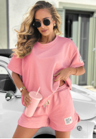 Súprava Tričko i krótkie spodenki Sporty Summer ecru