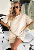 Súprava Tričko i krótkie spodenki Sporty Summer ecru