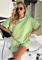 Súprava Tričko i krótkie spodenki Sporty Summer ecru