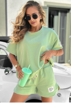 Súprava Tričko i krótkie spodenki Sporty Summer ecru