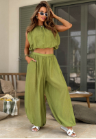 Súprava top i Nohavice Pretty Jasmine žltá
