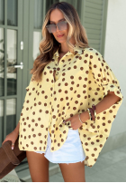 Košeľa w Bodky  Hello Bellissima Biela