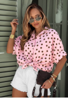 Košeľa w Bodky  Hello Bellissima Biela