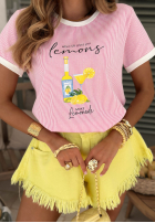 džínosové Kraťasy  z szerokimi nogawkami Endless Blue modré