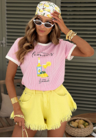 džínosové Kraťasy  z szerokimi nogawkami Endless Blue modré