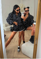 Kraťasy  w Bodky  Dot Romance čierne