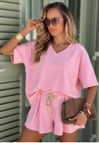 Tepláková súprava Tričko i krótkie spodenki Willy žltá