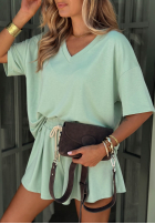 Tepláková súprava Tričko i krótkie spodenki Willy žltá