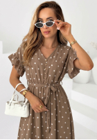 Wiązana Šaty w Bodky  Take A Chance modrá