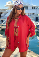 Súprava Košeľa i krótkie spodenki Summer Essence béžový