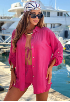 Súprava Košeľa i krótkie spodenki Summer Essence béžový