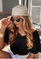 Wzorzysta Šatky Sun Touch béžová