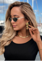 Dlhé Náušnice z blaszkami Keep It Golden zlaté