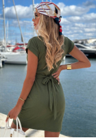 Šaty mini Sun Days khaki