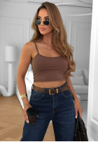 Nohavice džínosové mom fit z paskiem Denim Dream tmavomodré