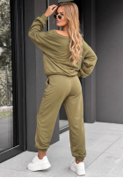 Tepláková súprava Easy Fit khaki